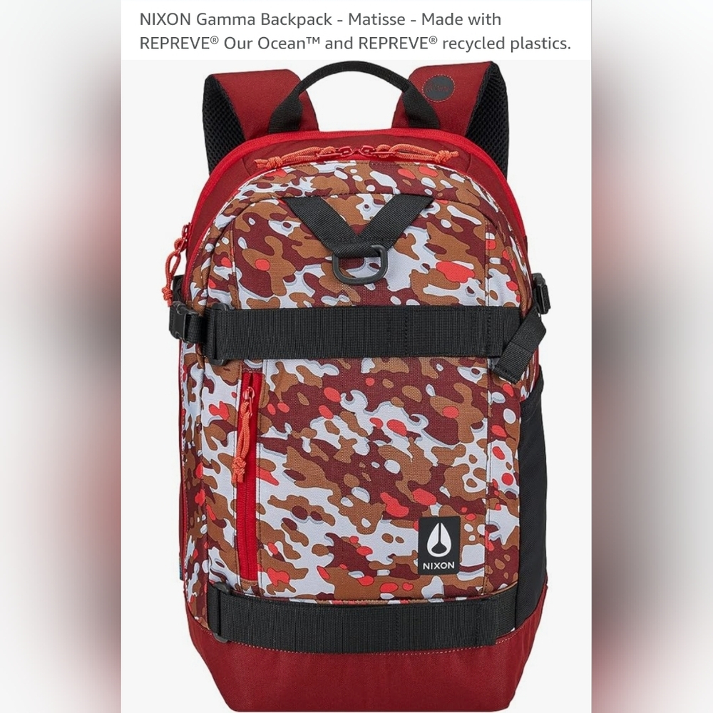 NWT Women's Backpack. Nixon 26L Ransack Backpack. NFC Capable. Hidden Pocket